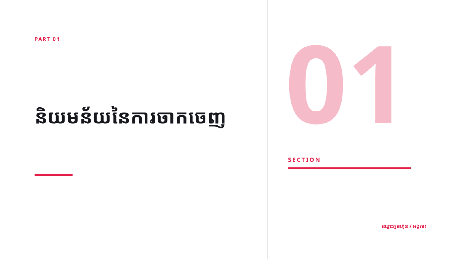 ស្លាយ 3 — ការវិភាគការបាត់បង់អតិថិជន