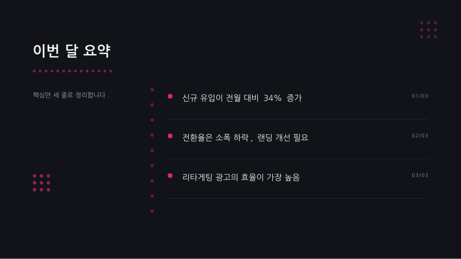 고객 페르소나 정의서 슬라이드 4 미리보기