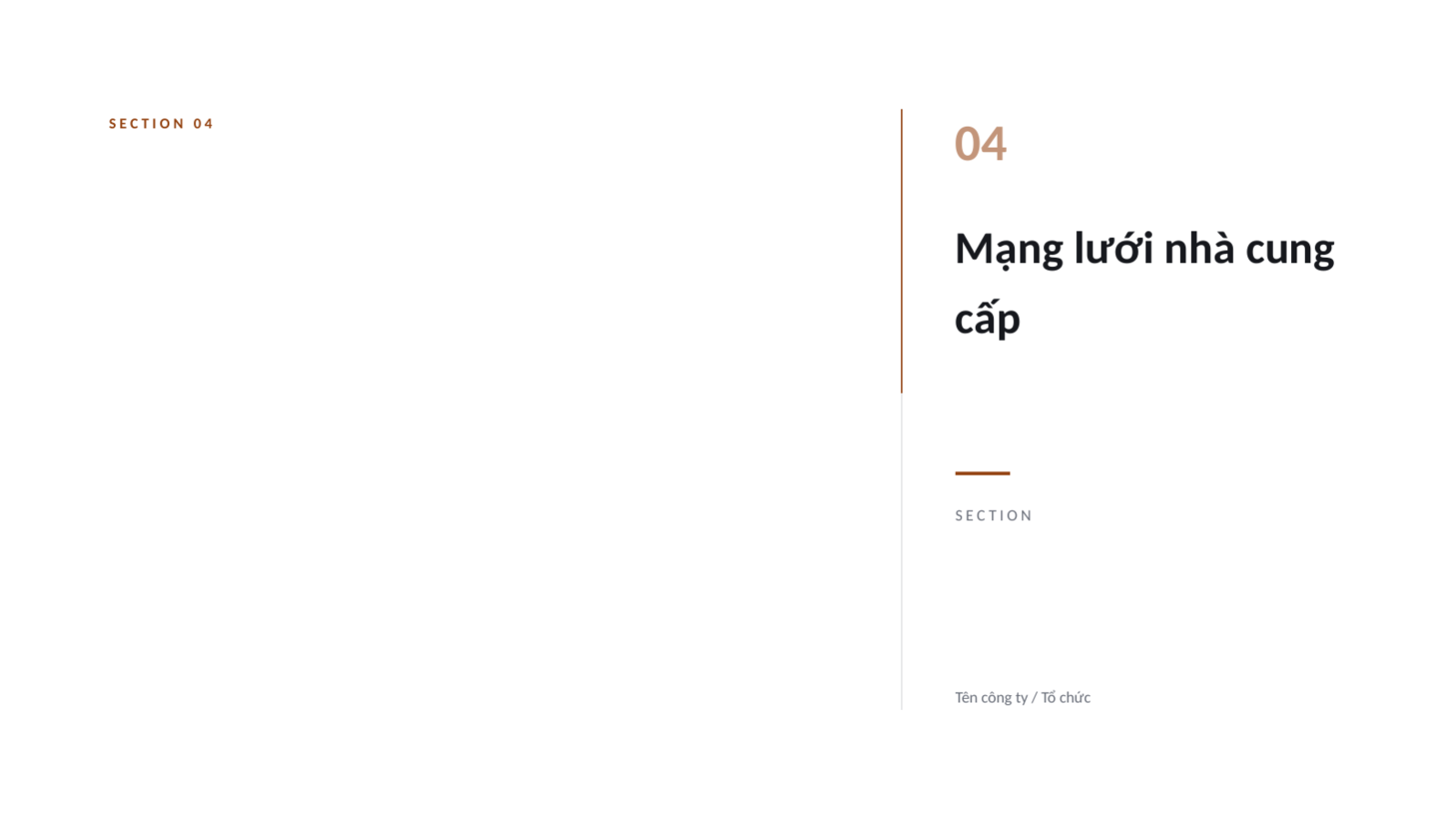 Trang chiếu 9 — Báo cáo kết quả mua sắm