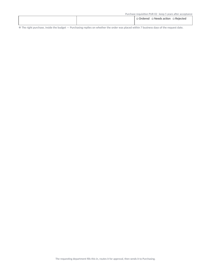 Page 4 — Purchase Requisition