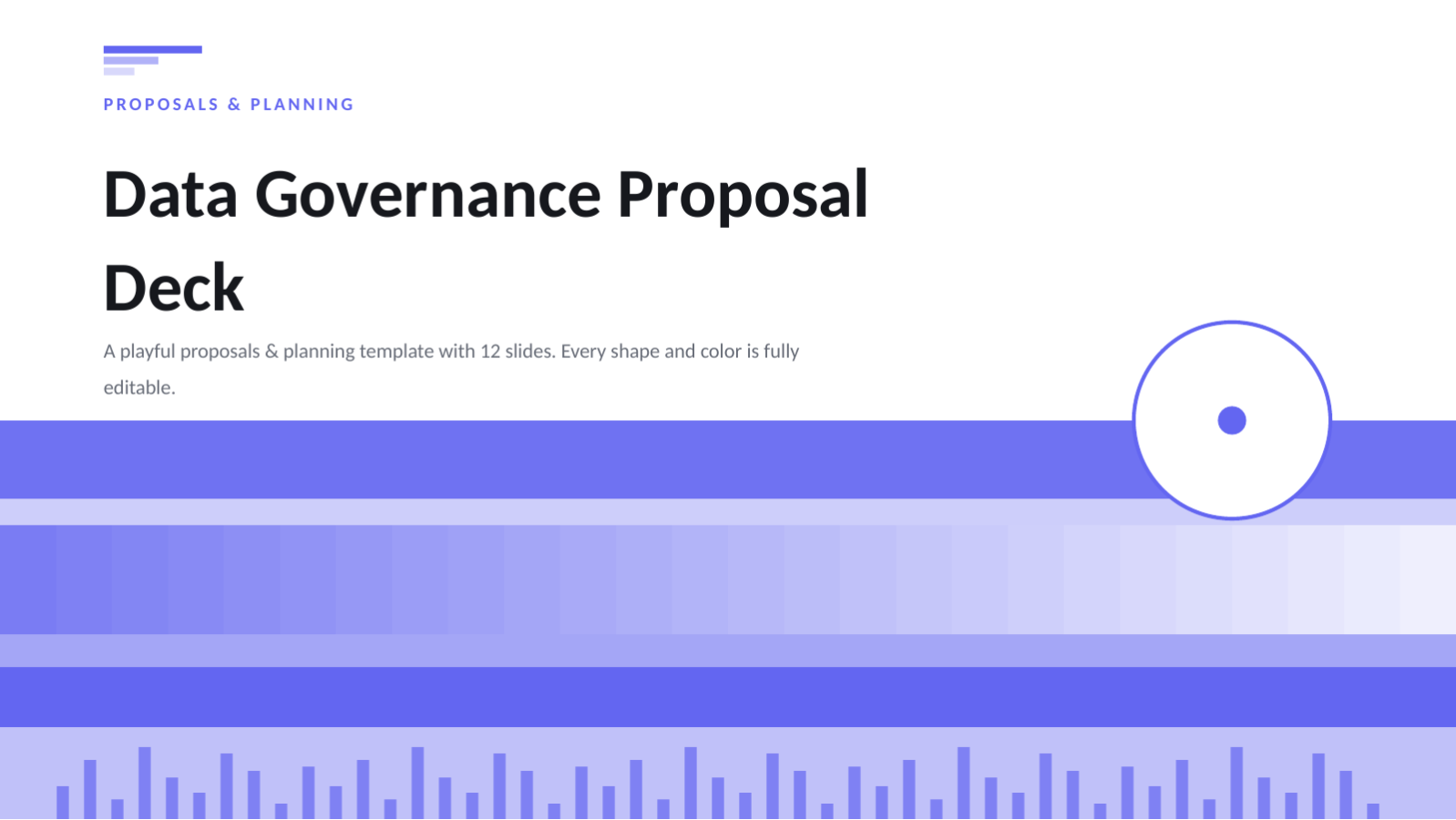 Slide 1 — Data Governance Proposal Deck