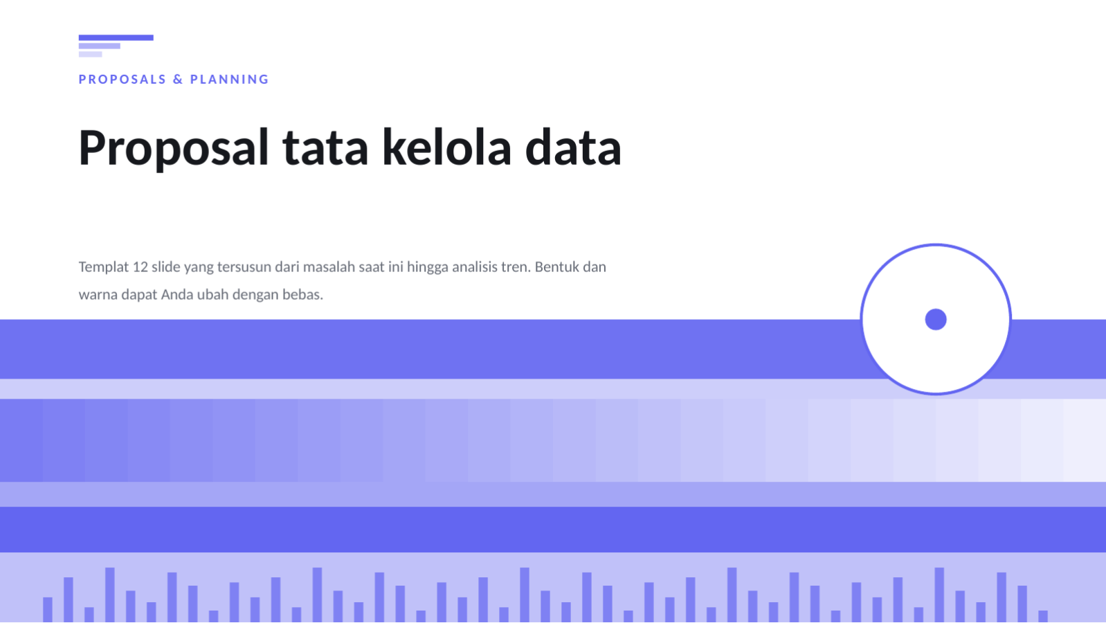 Slide 1 — Proposal tata kelola data