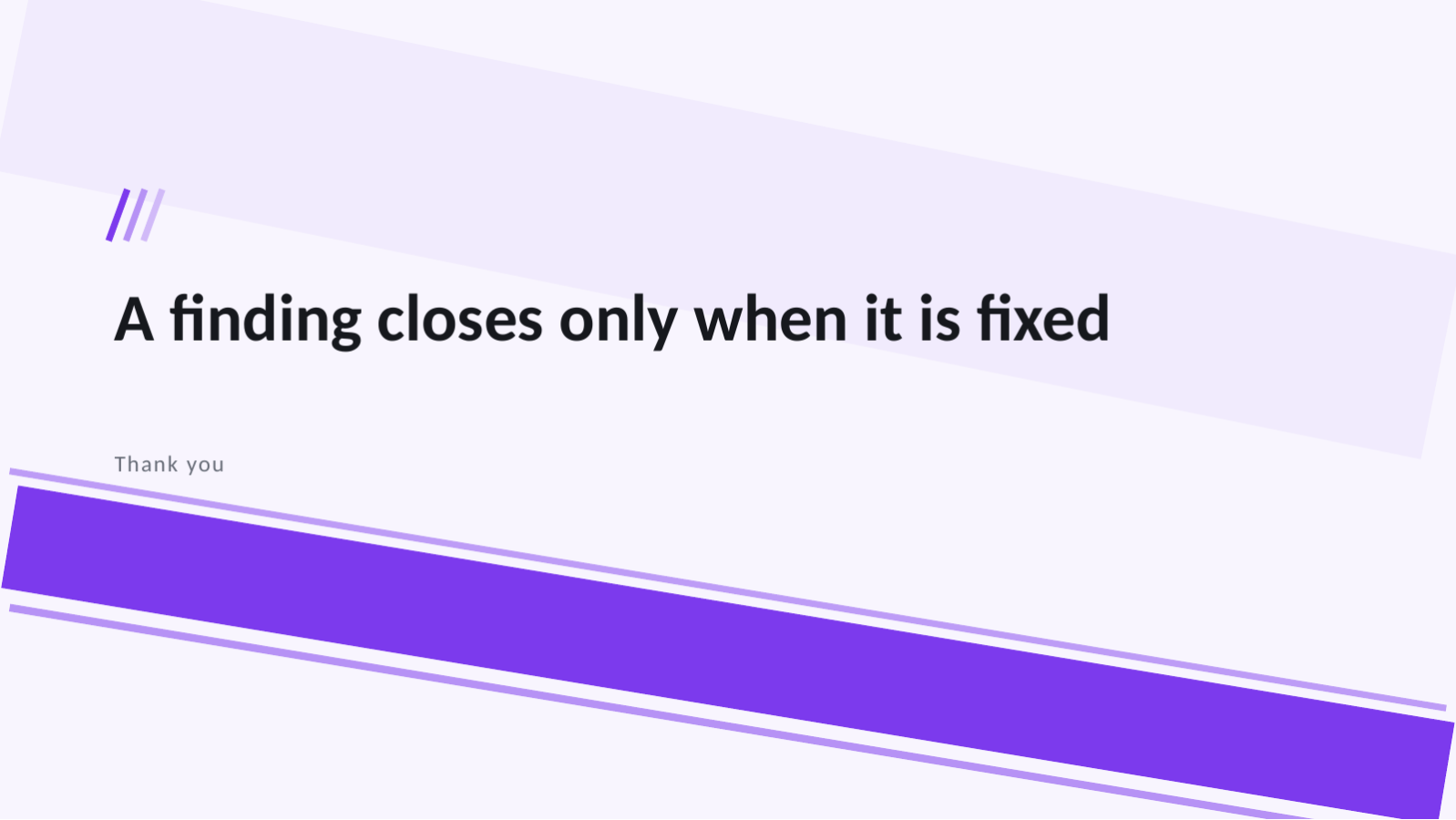Slide 10 — Security Audit Report Deck