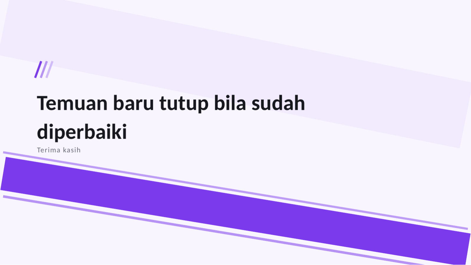 Slide 10 — Laporan audit keamanan