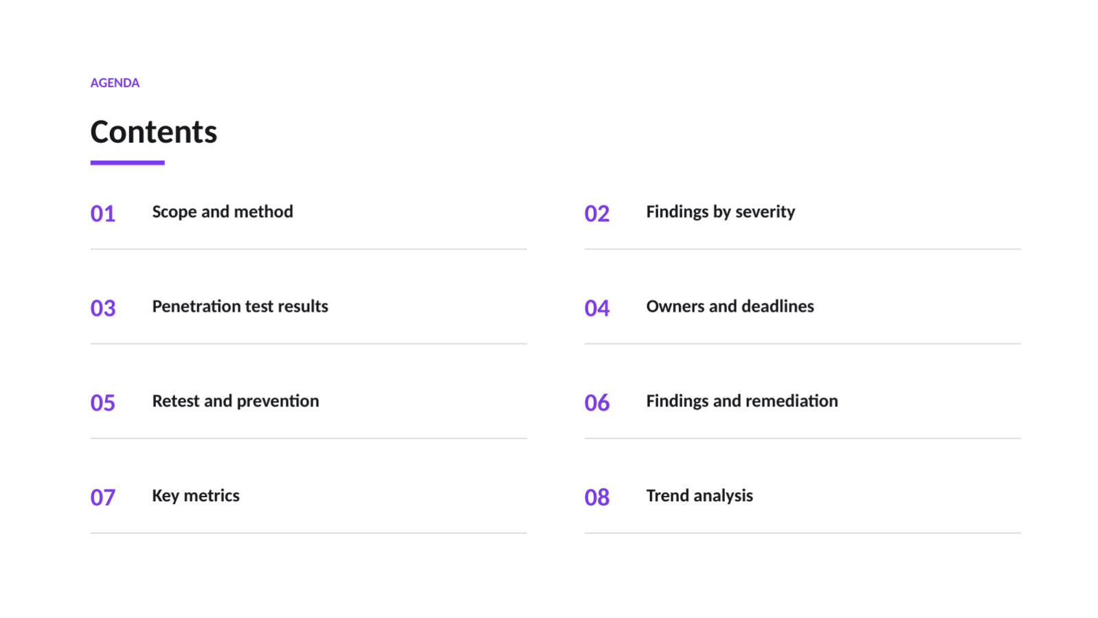 Slide 2 — Security Briefing Deck