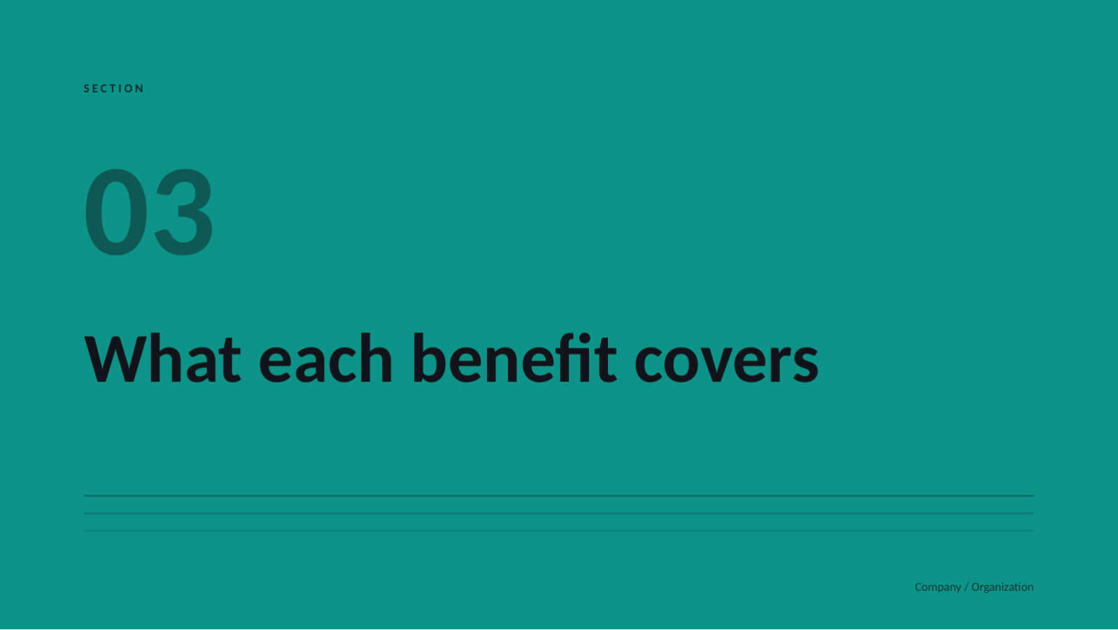 Slide 7 — Employee Benefits Guide Deck