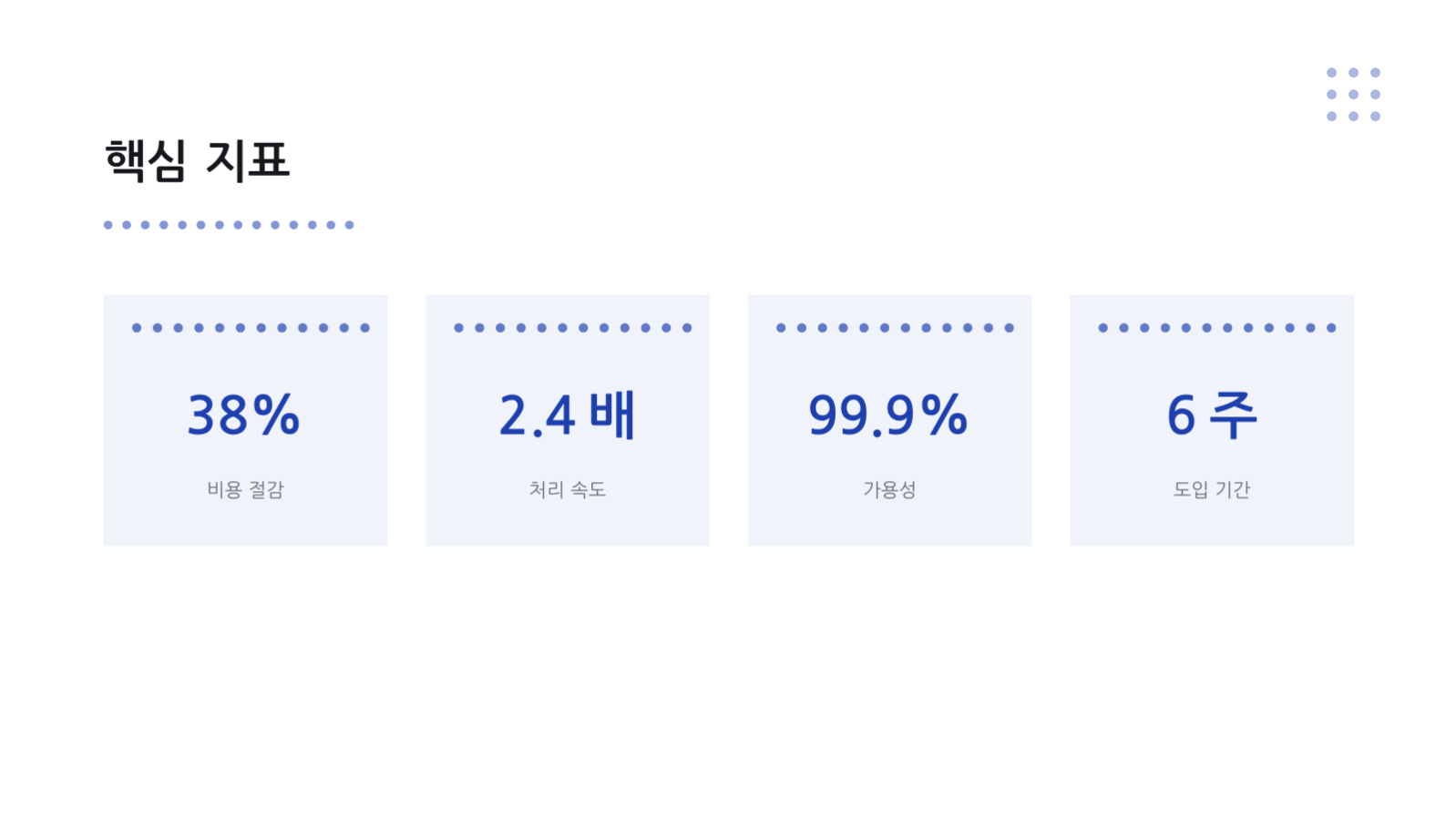 분기 업무 보고 슬라이드 10 미리보기