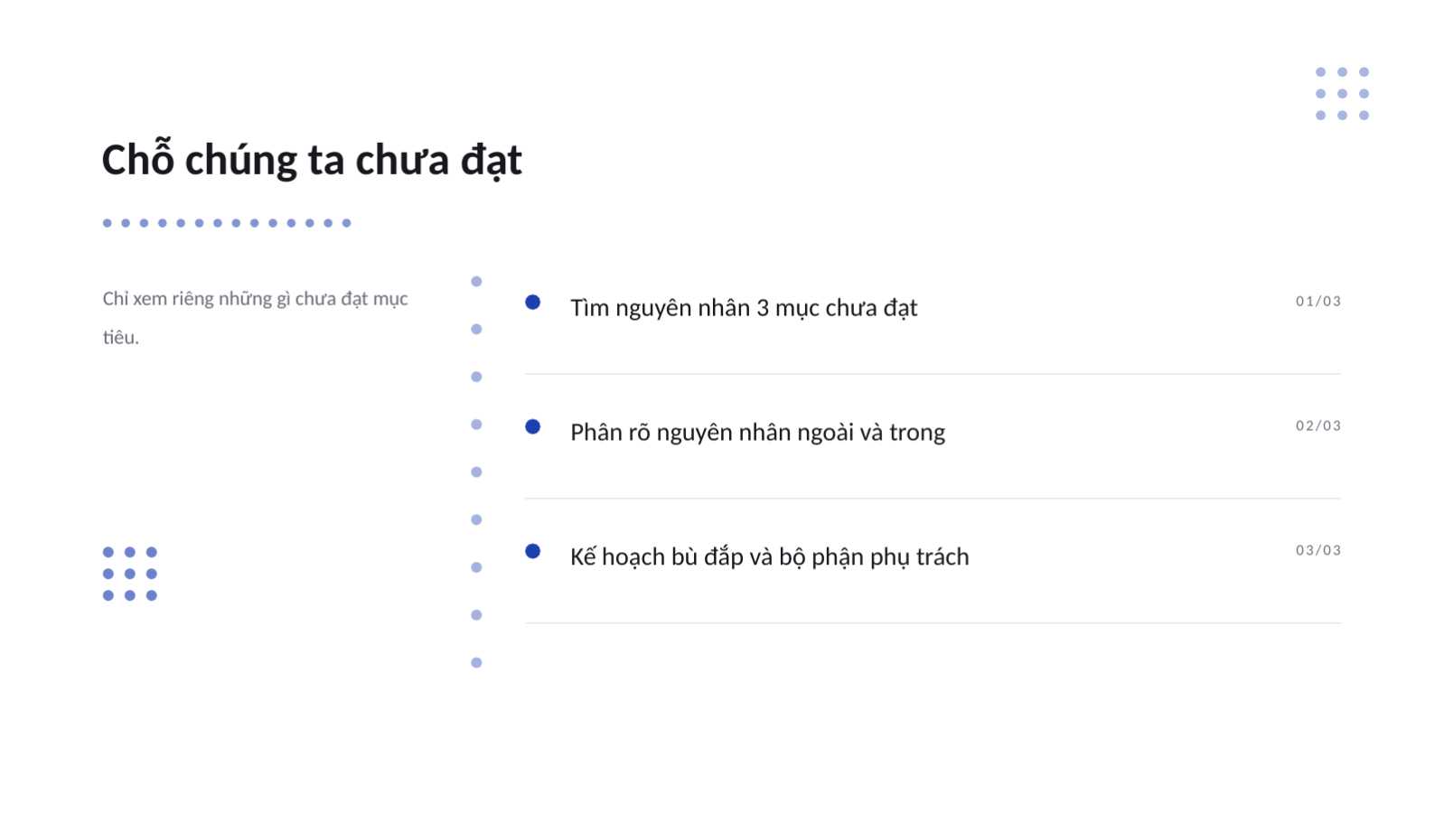 Trang chiếu 8 — Báo cáo công việc quý