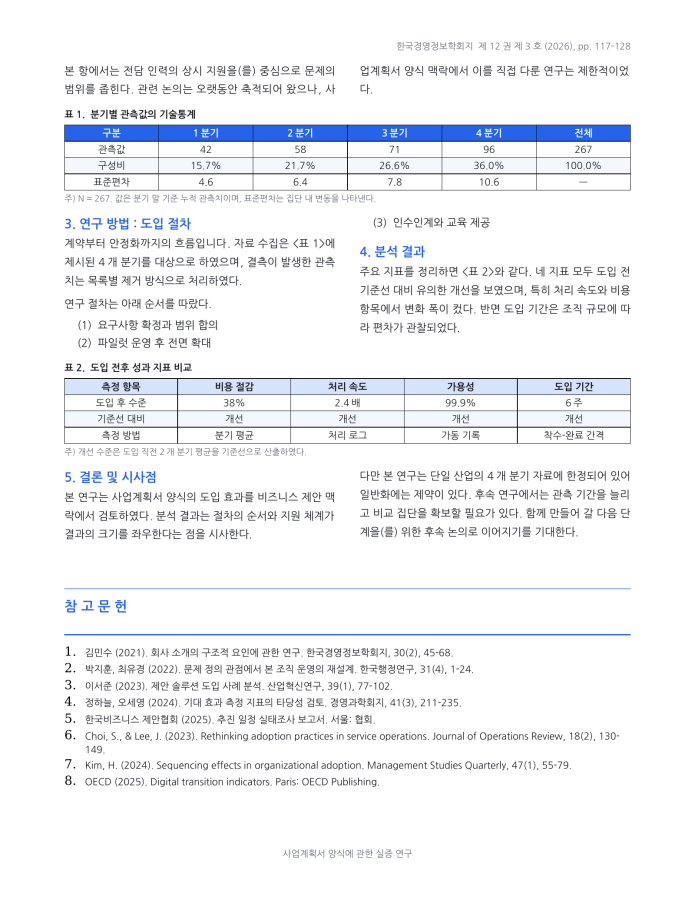 페이지 2 — 사업계획서 양식