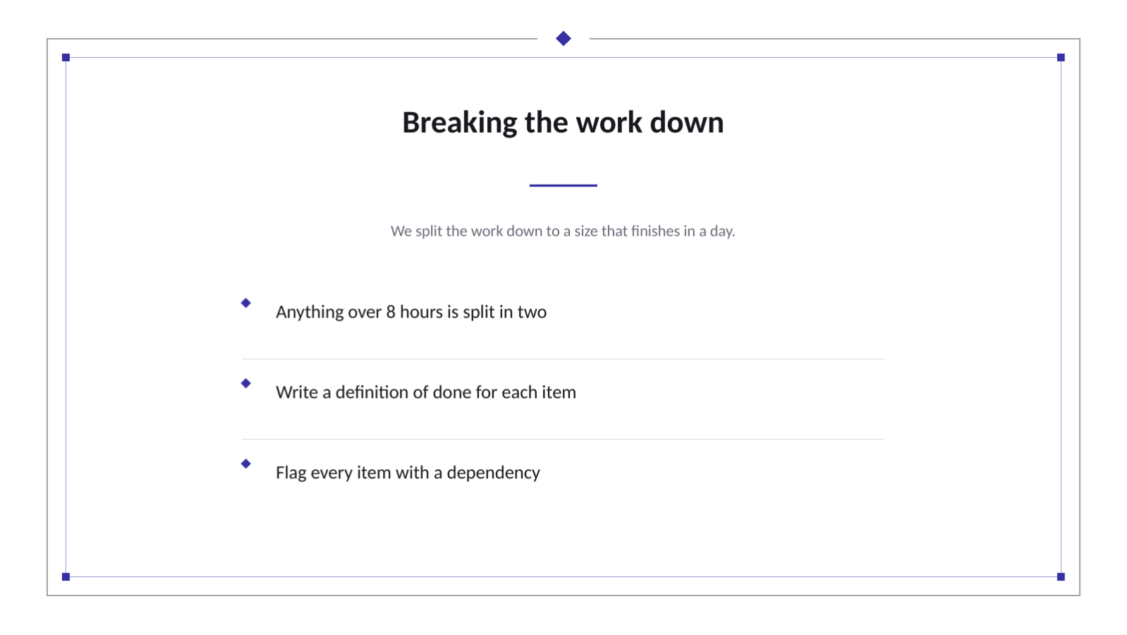 Slide 8 — Sprint Planning Deck