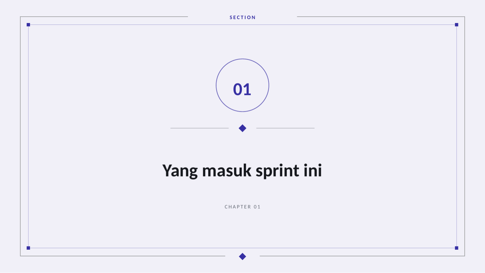 Slide 3 — Rapat perencanaan sprint