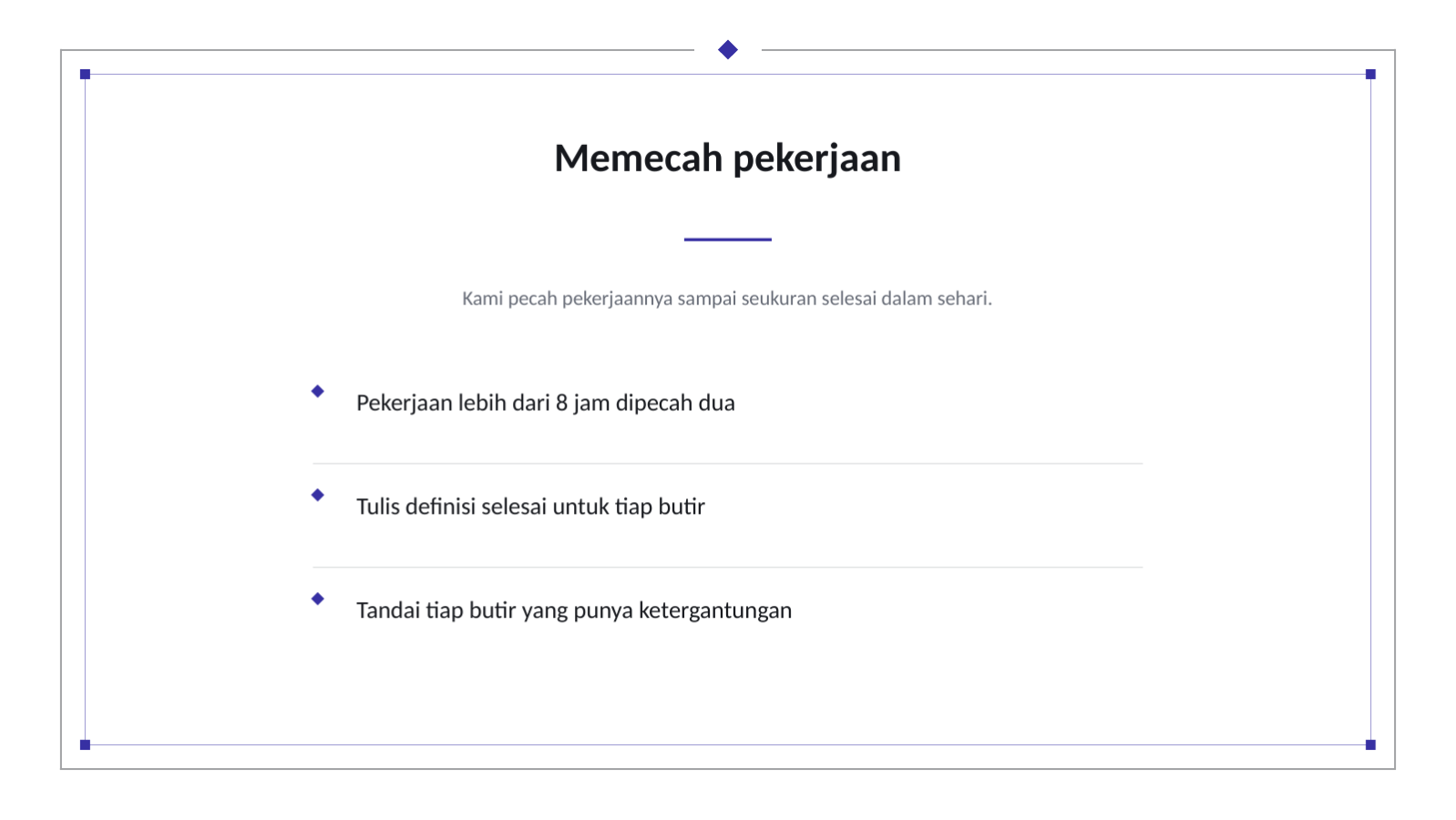 Slide 8 — Rapat perencanaan sprint