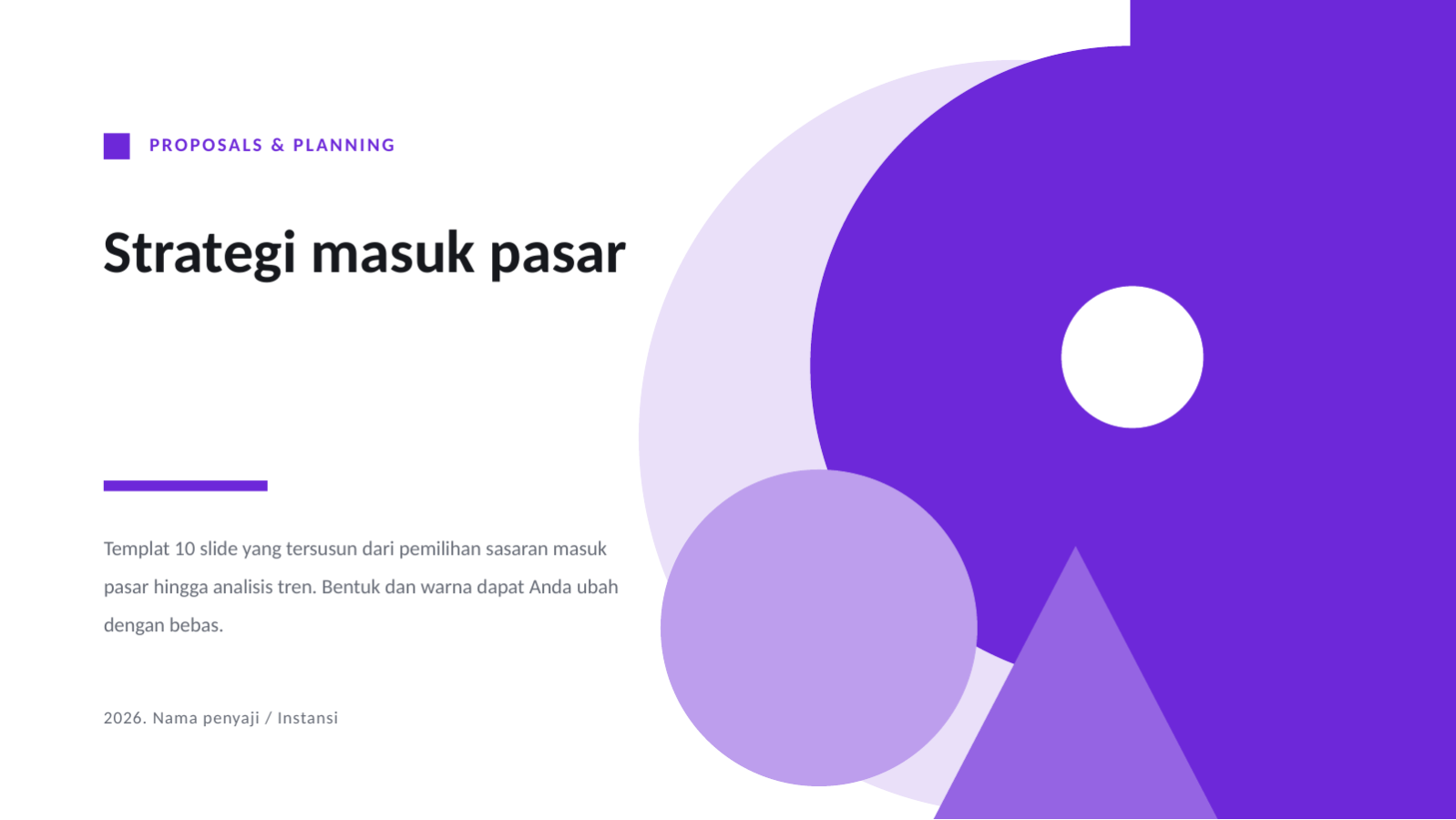 Slide 1 — Strategi masuk pasar