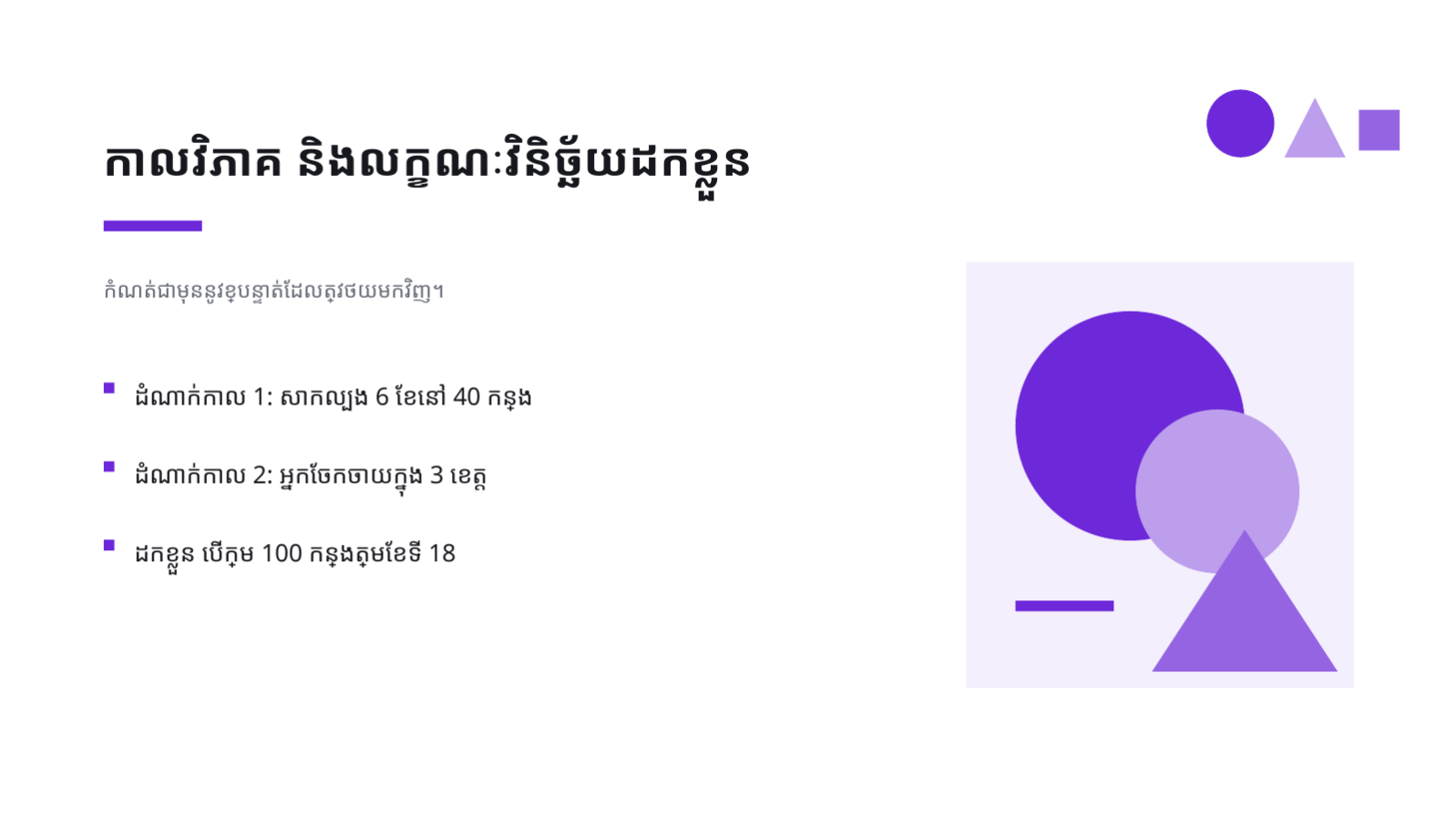 ស្លាយ 6 — យុទ្ធសាស្ត្រចូលទីផ្សារ