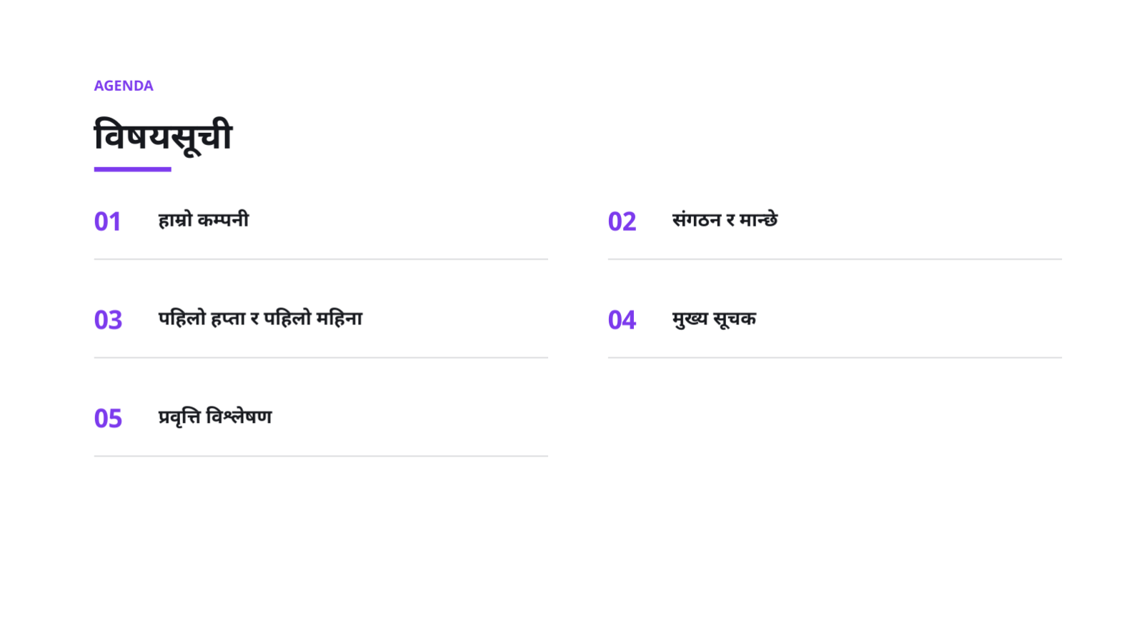 स्लाइड 2 — नयाँ कर्मचारी अभिमुखीकरण
