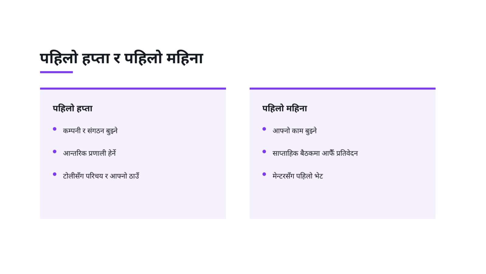 स्लाइड 7 — नयाँ कर्मचारी अभिमुखीकरण