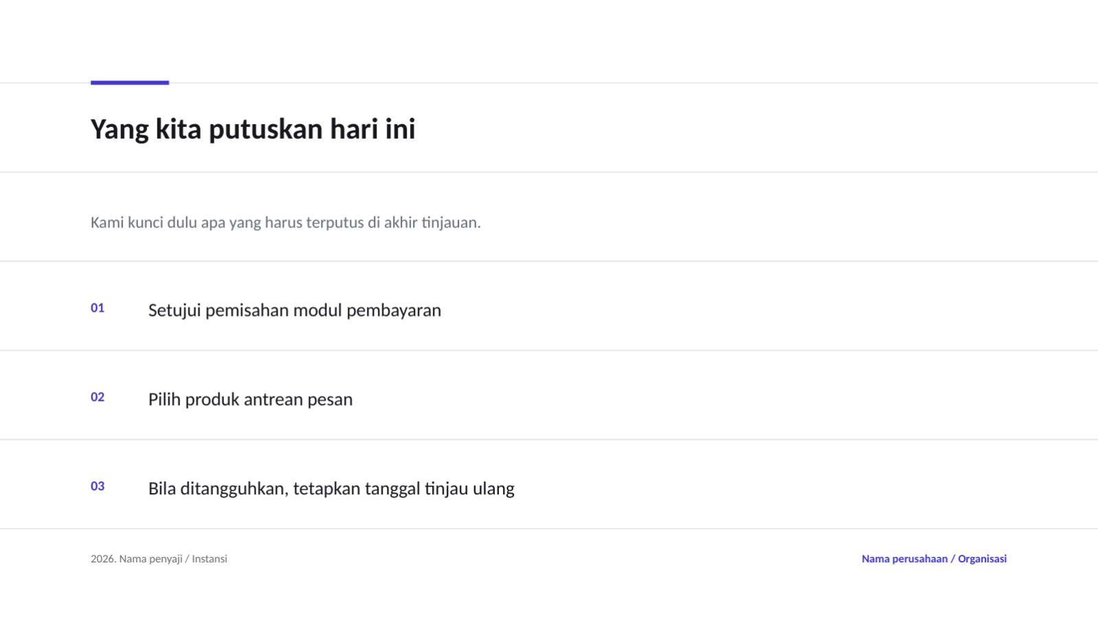 Slide 4 — Tinjauan arsitektur