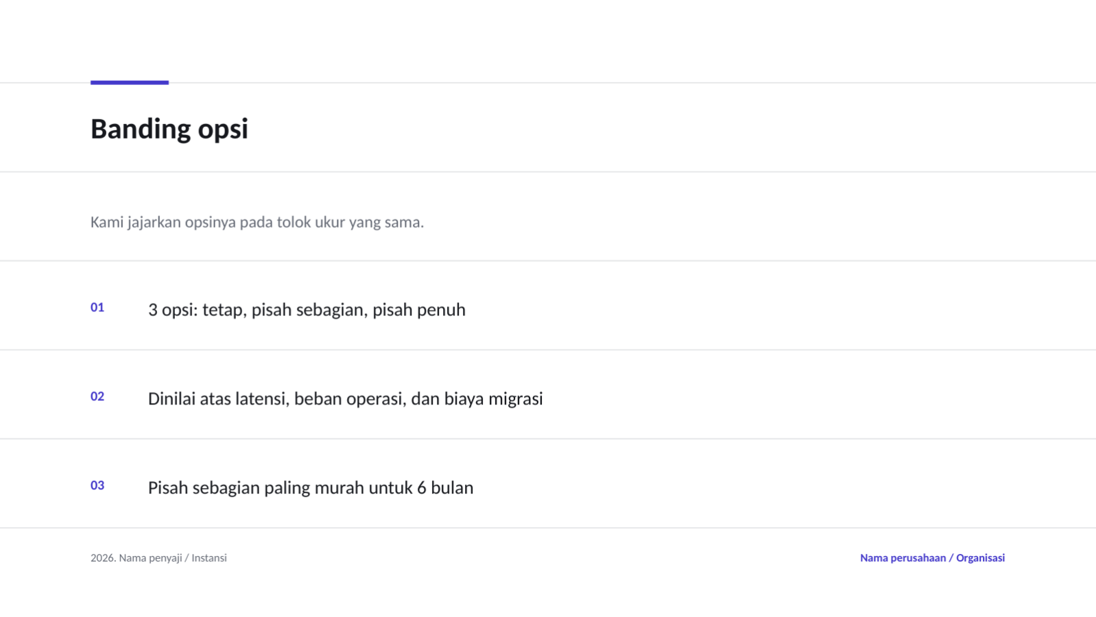 Slide 6 — Tinjauan arsitektur