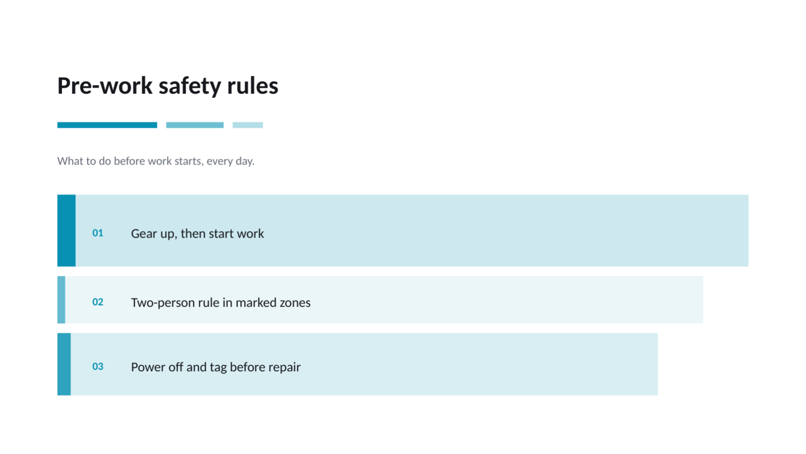 Slide 10 — Workplace Safety Training Deck