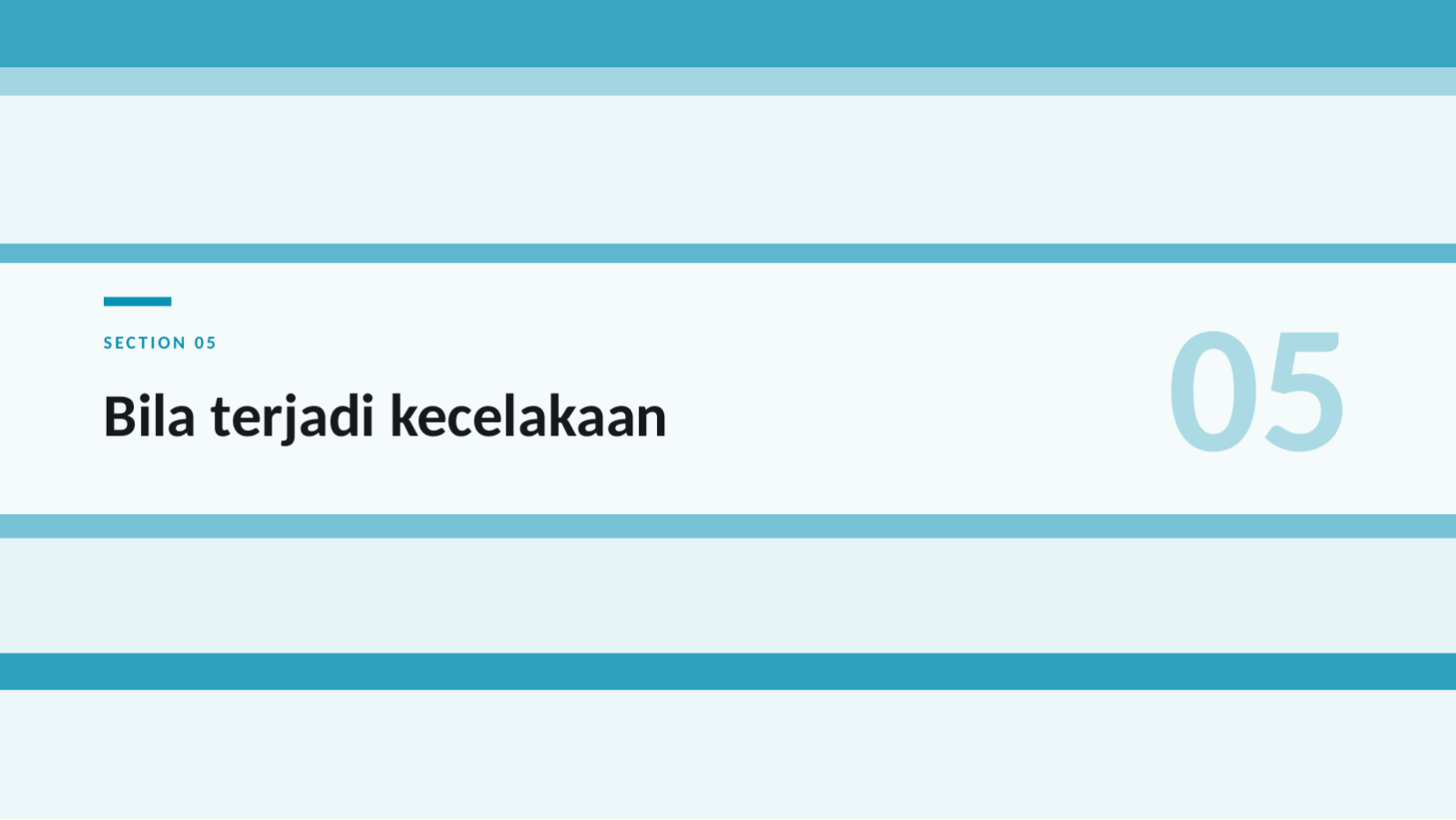 Slide 11 — Materi pelatihan keselamatan kerja