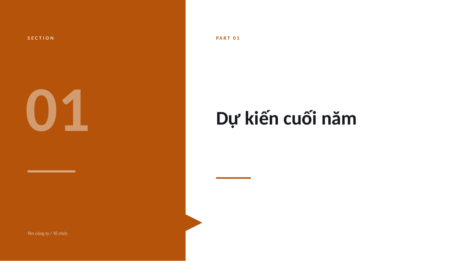 Trang chiếu 3 — Trình bày kế hoạch kinh doanh năm