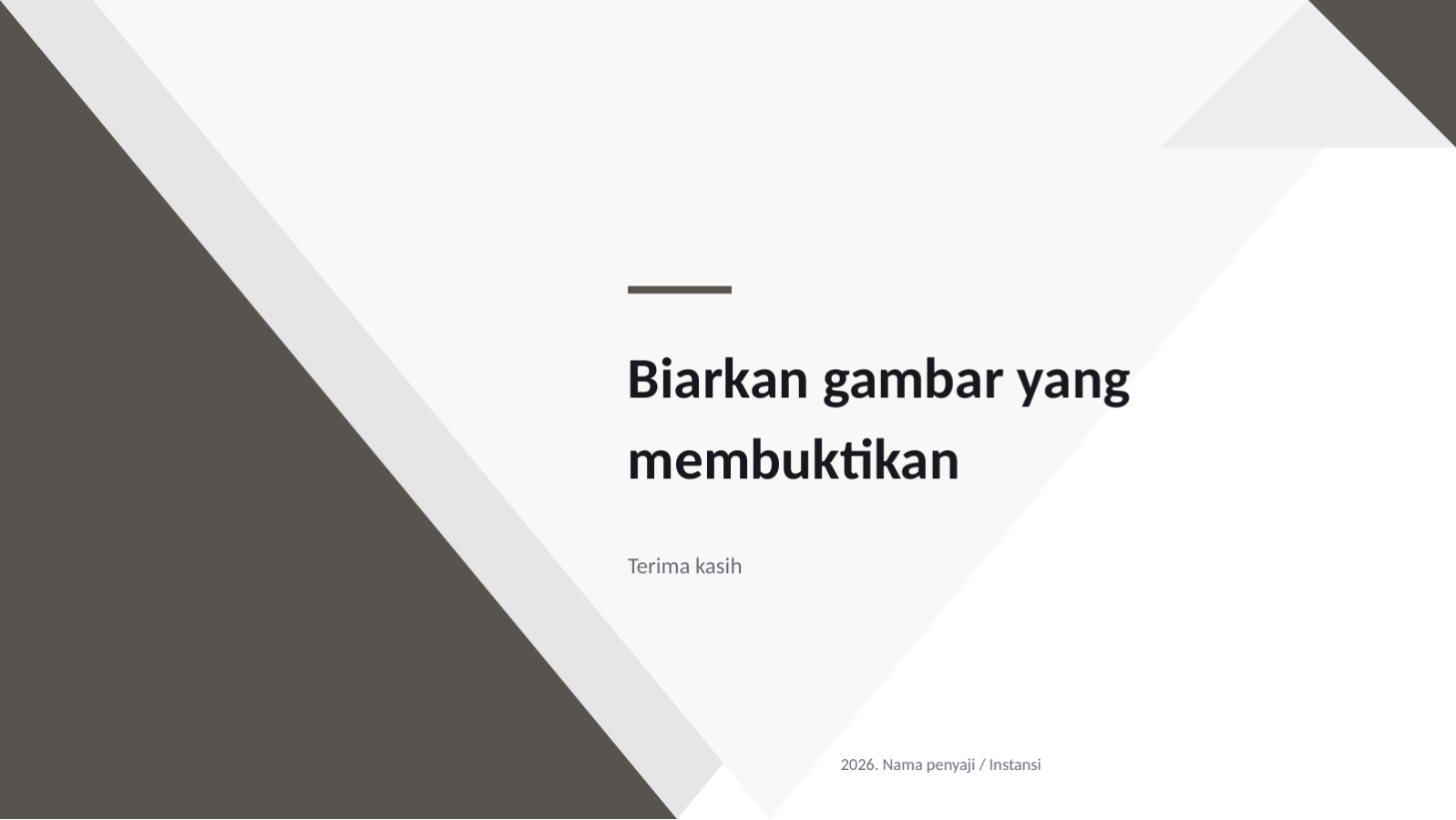 Slide 8 — Portofolio video