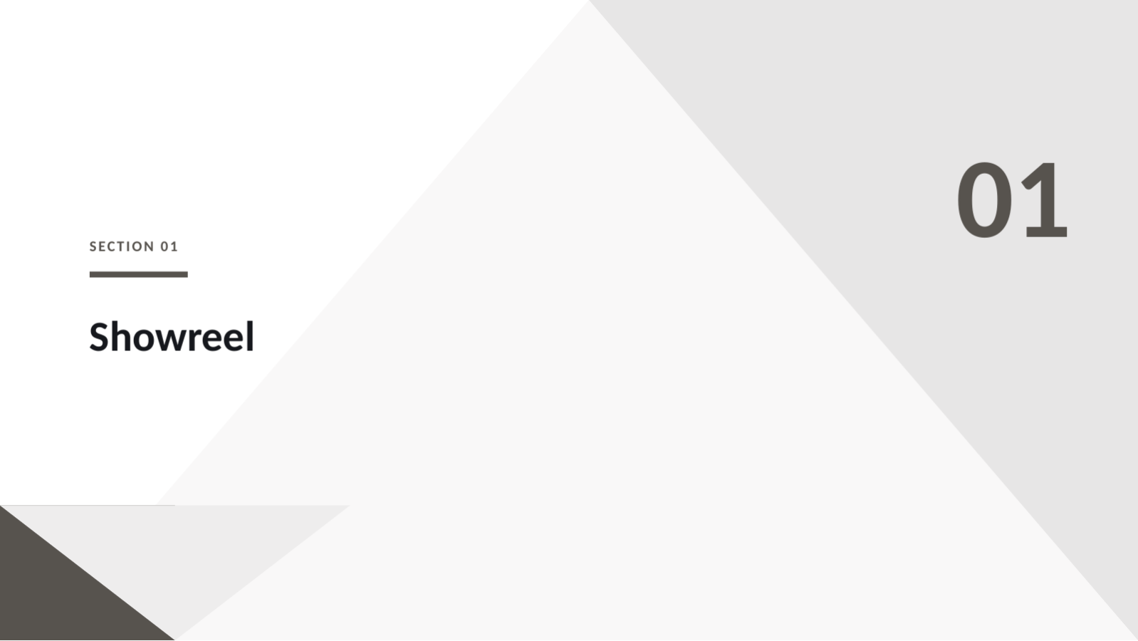 Trang chiếu 3 — Portfolio video