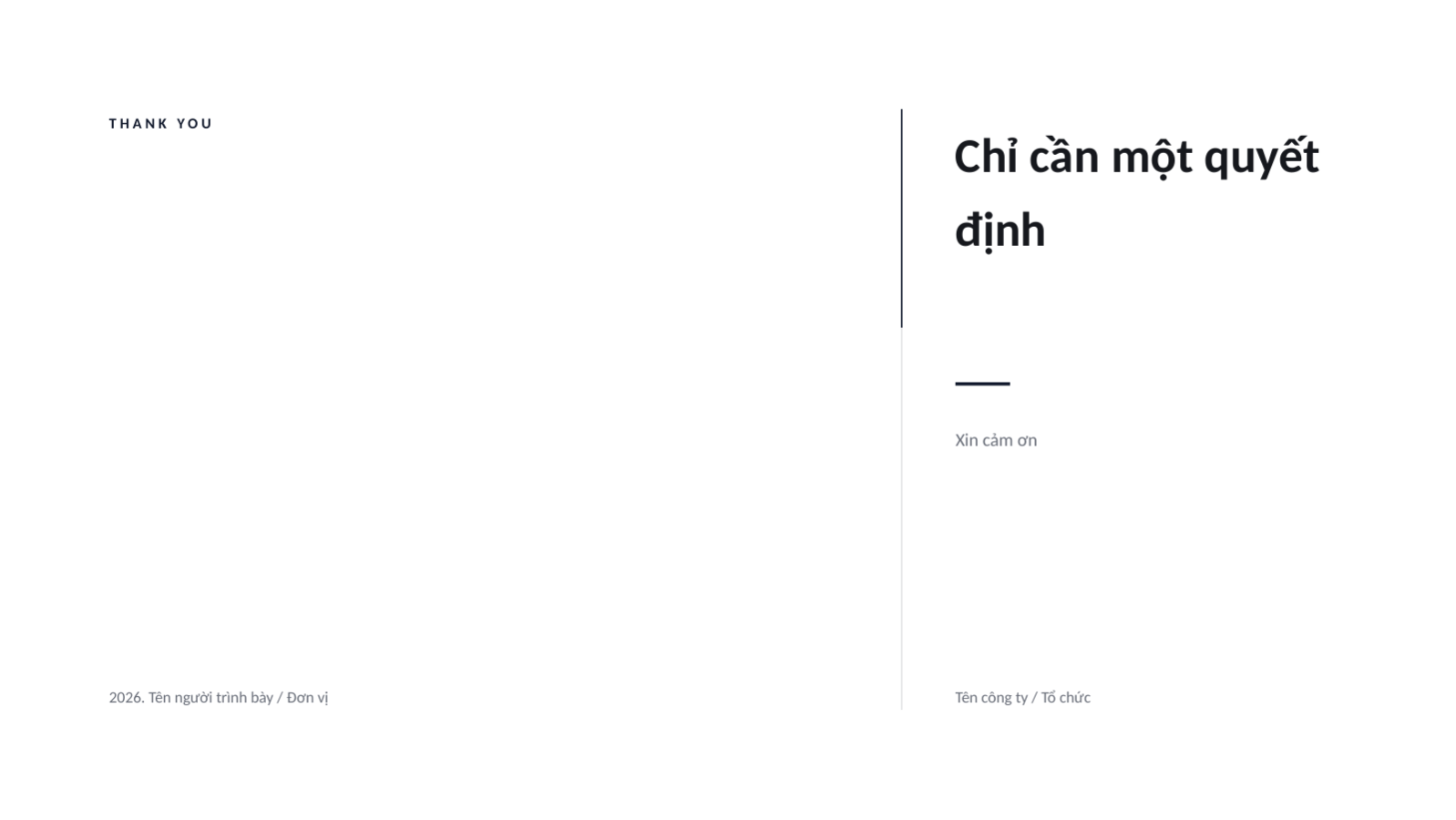 Trang chiếu 10 — Trình bày đề nghị ngân sách