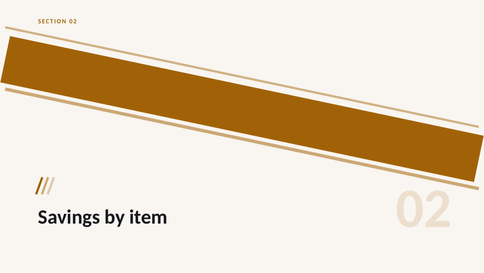 Slide 5 — Cost Reduction Report Deck