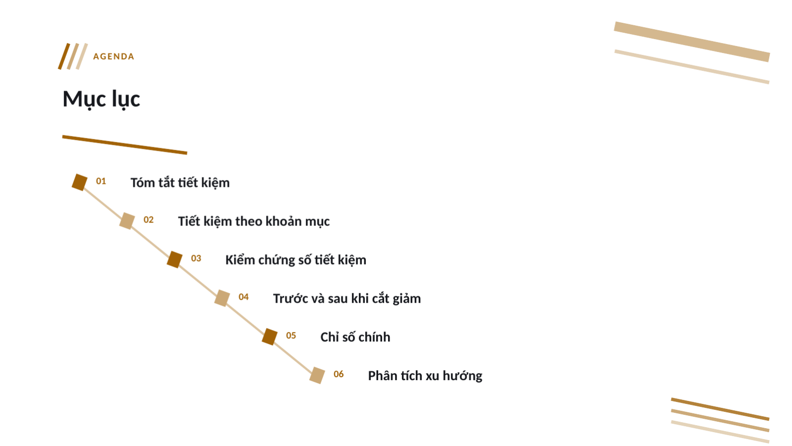 Trang chiếu 2 — Báo cáo tiết giảm giá thành