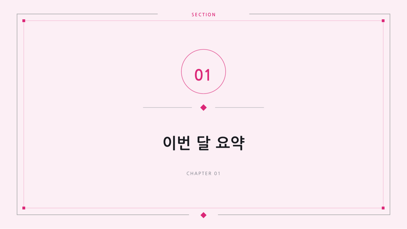 슬라이드 3 — 월간 마케팅 성과 보고서