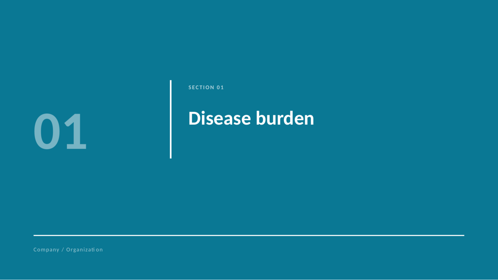 Slide 3 — Medical & Healthcare Presentation