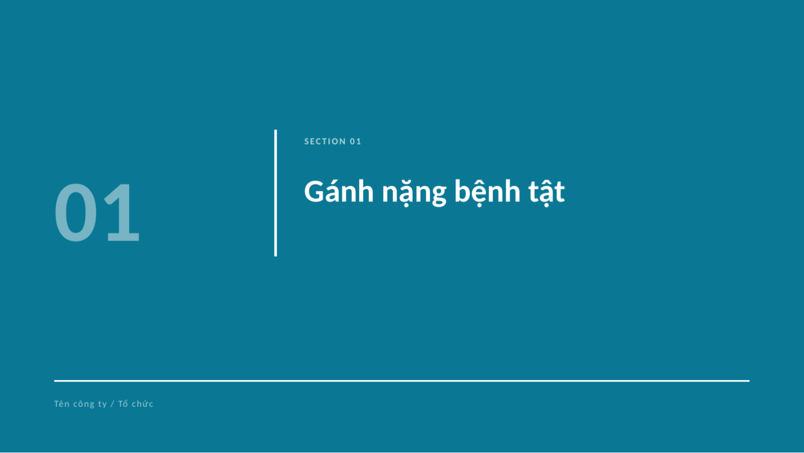 Trang chiếu 3 — Tài liệu hội thảo y tế và chăm sóc sức khỏe