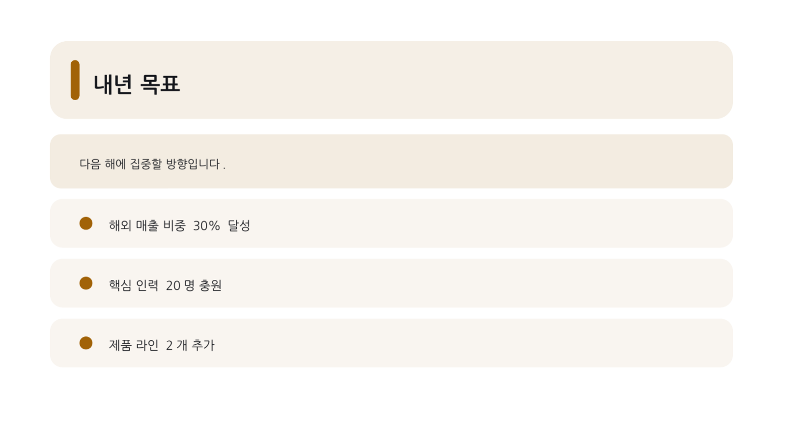 이사회 보고 자료 슬라이드 6 미리보기
