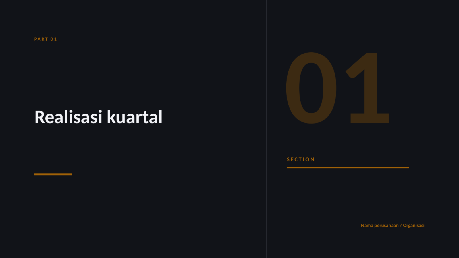 Slide 3 — Materi laporan kinerja direksi