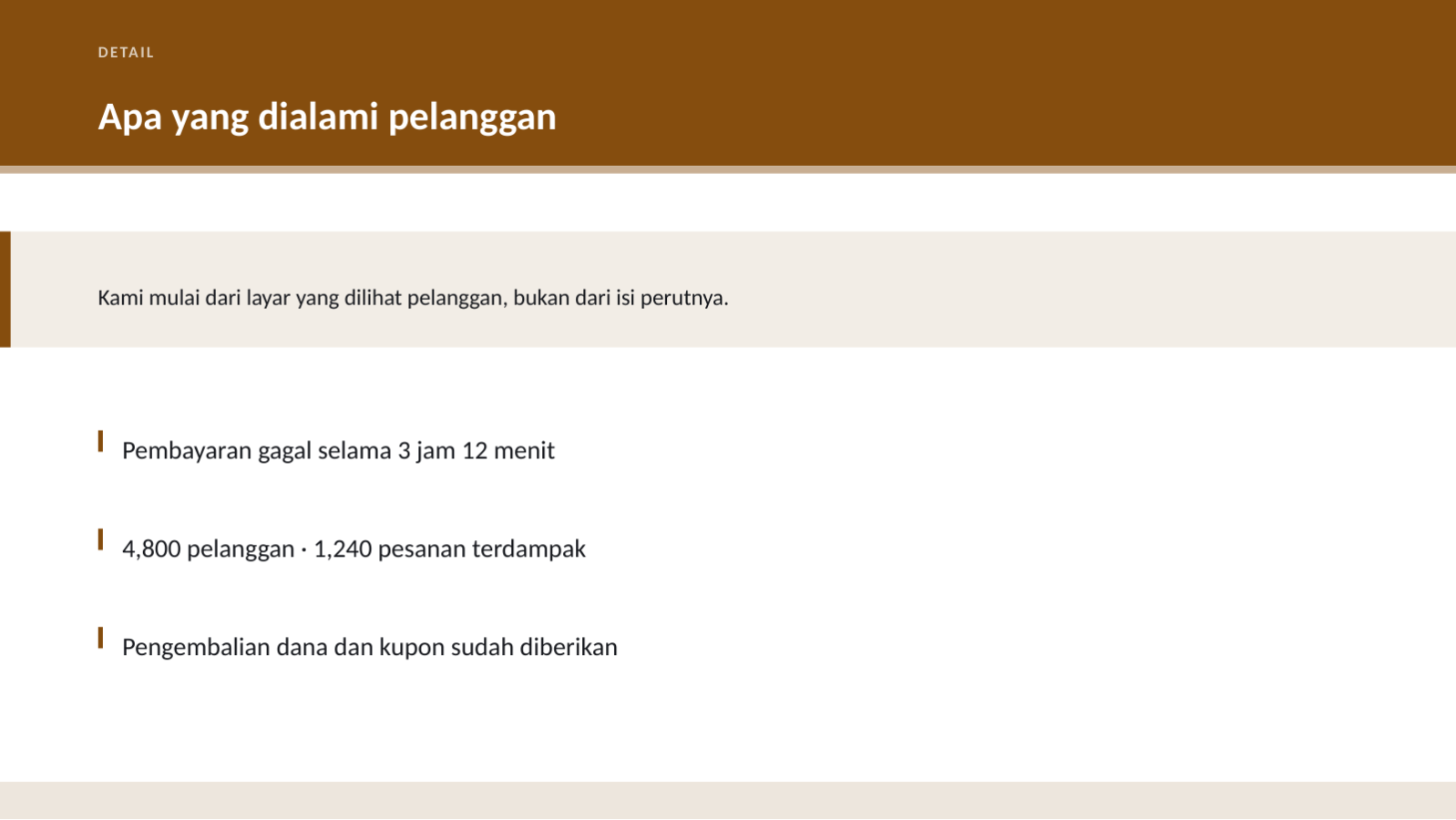 Slide 4 — Presentasi tinjauan gangguan
