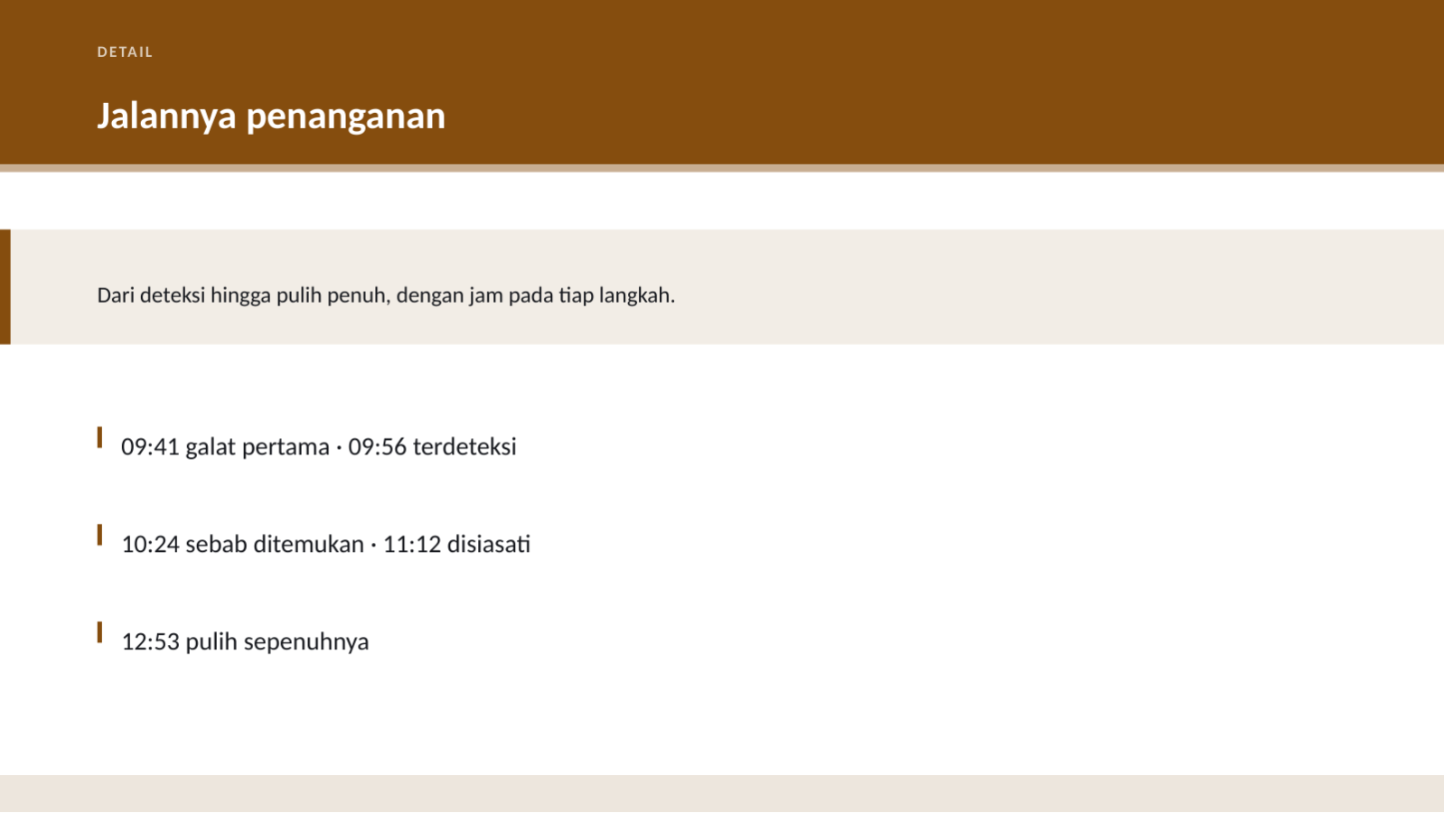 Slide 8 — Presentasi tinjauan gangguan