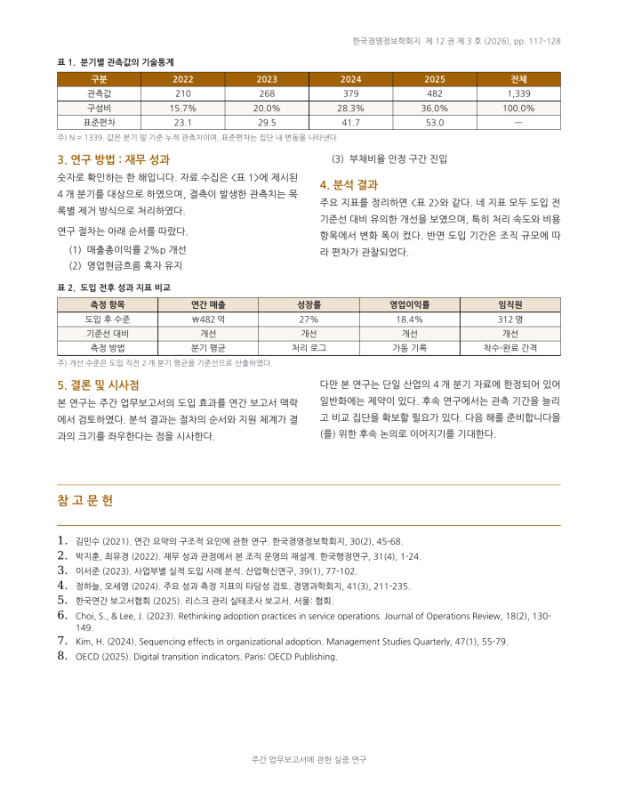 페이지 2 — 주간 업무보고서