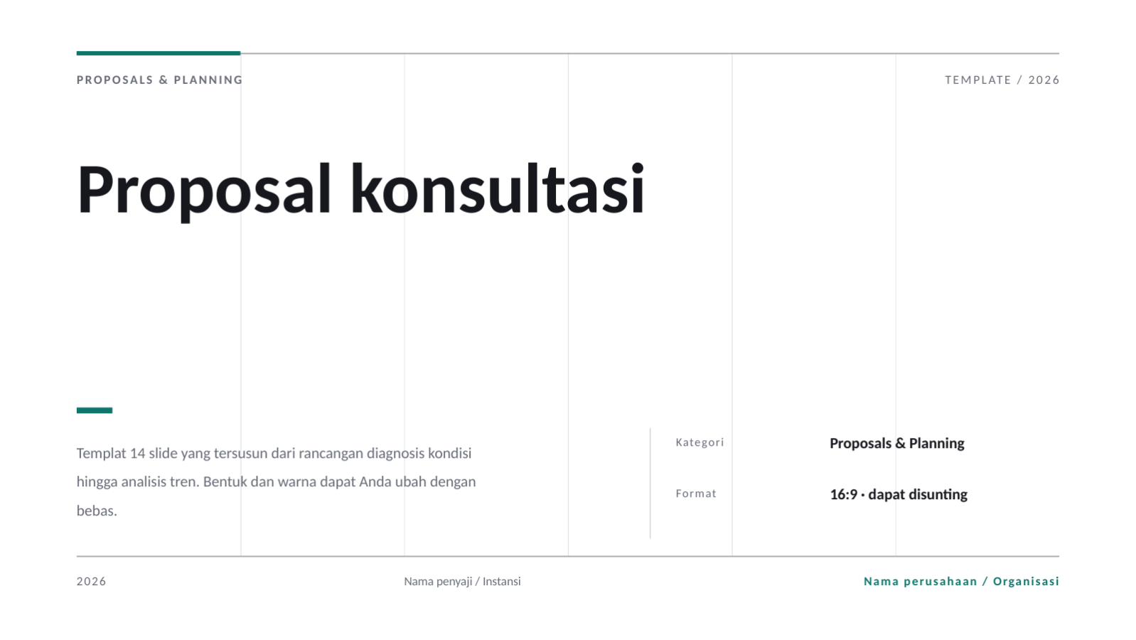 Slide 1 — Proposal konsultasi