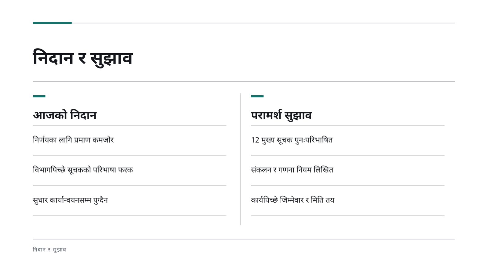स्लाइड 11 — परामर्श प्रस्ताव