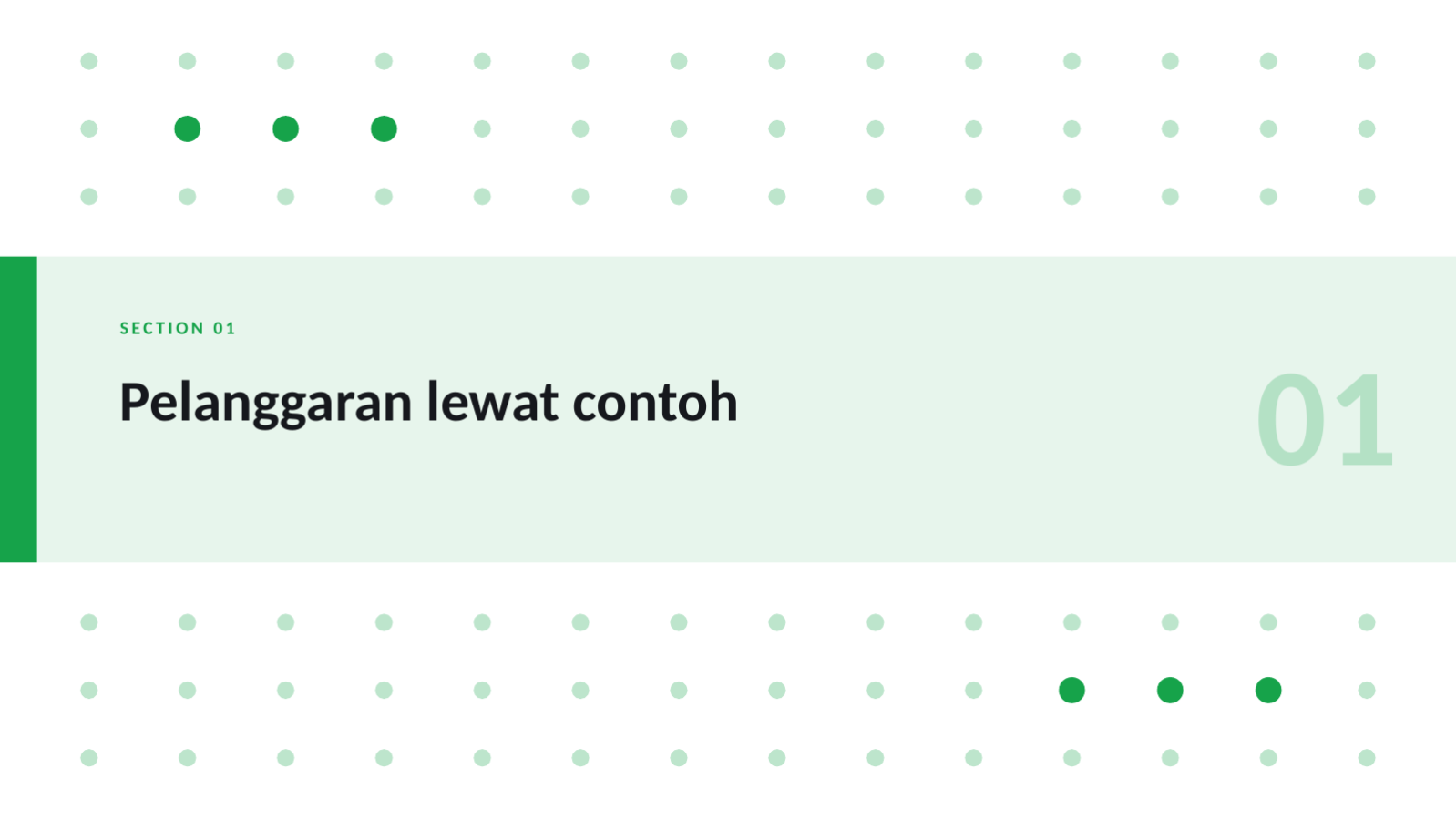 Slide 3 — Pelatihan kepatuhan