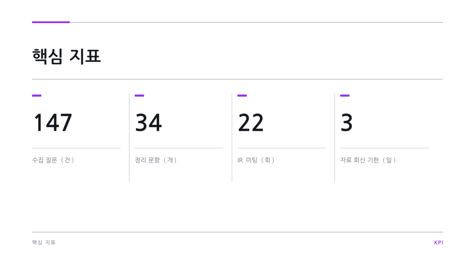 슬라이드 8 — 투자자 Q&A 자료
