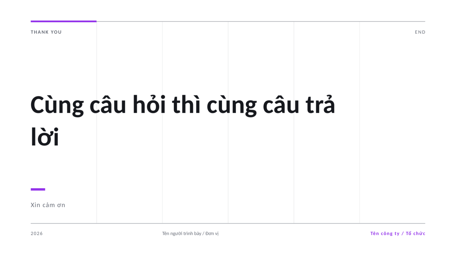 Trang chiếu 10 — Tài liệu Q&A với nhà đầu tư
