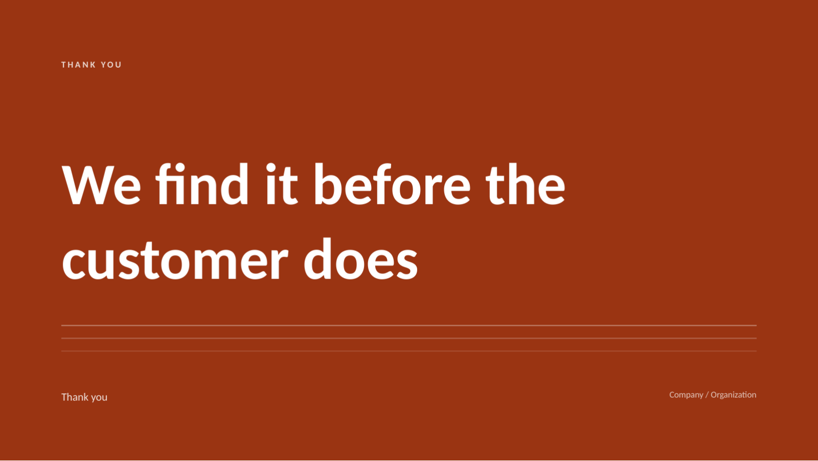 Slide 8 — QA Quality Report Deck
