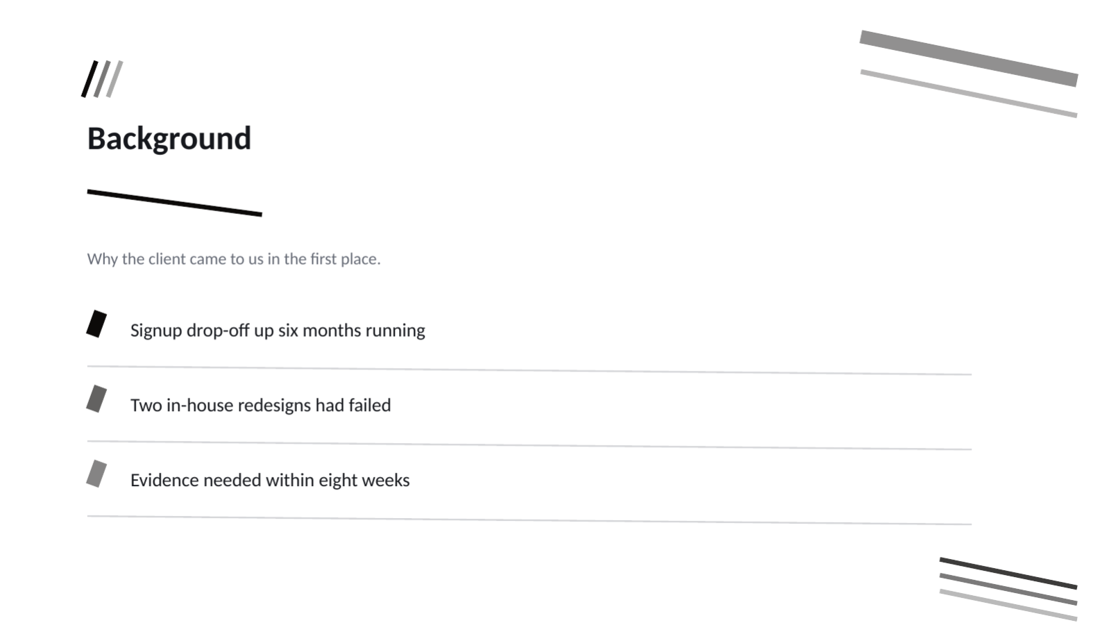 Slide 4 — Case Study Deck
