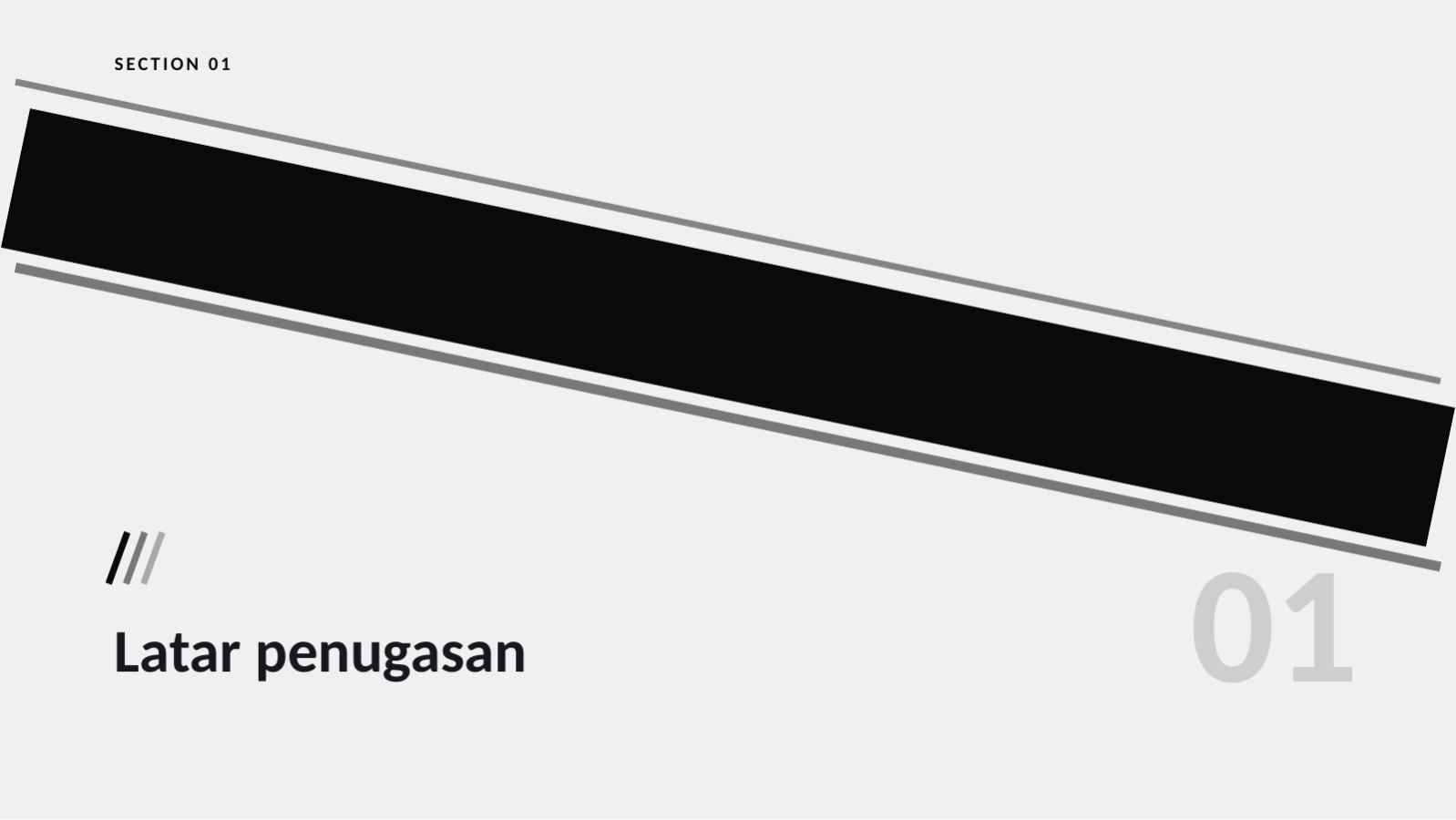 Slide 3 — Studi kasus proyek