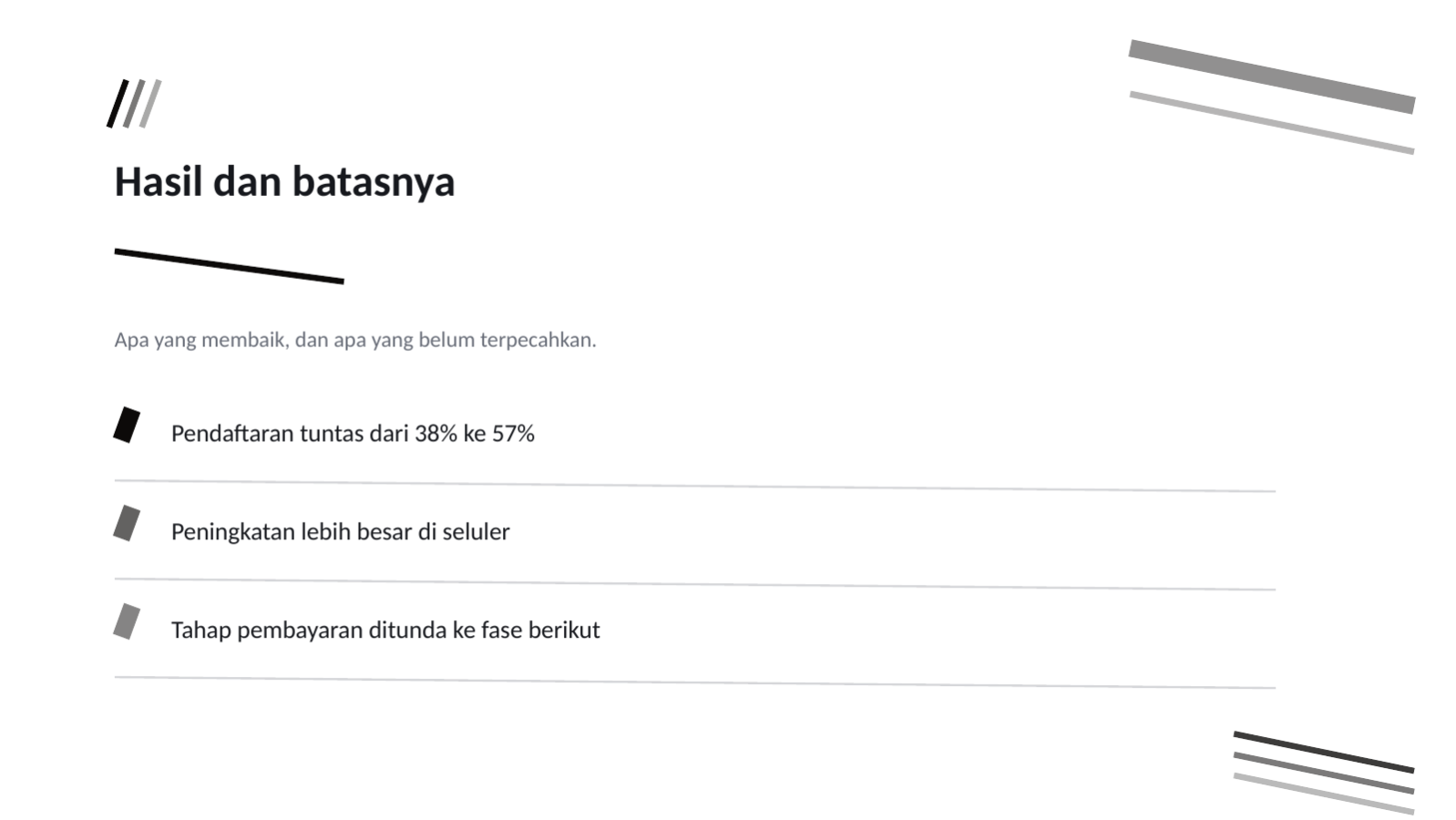 Slide 12 — Studi kasus proyek