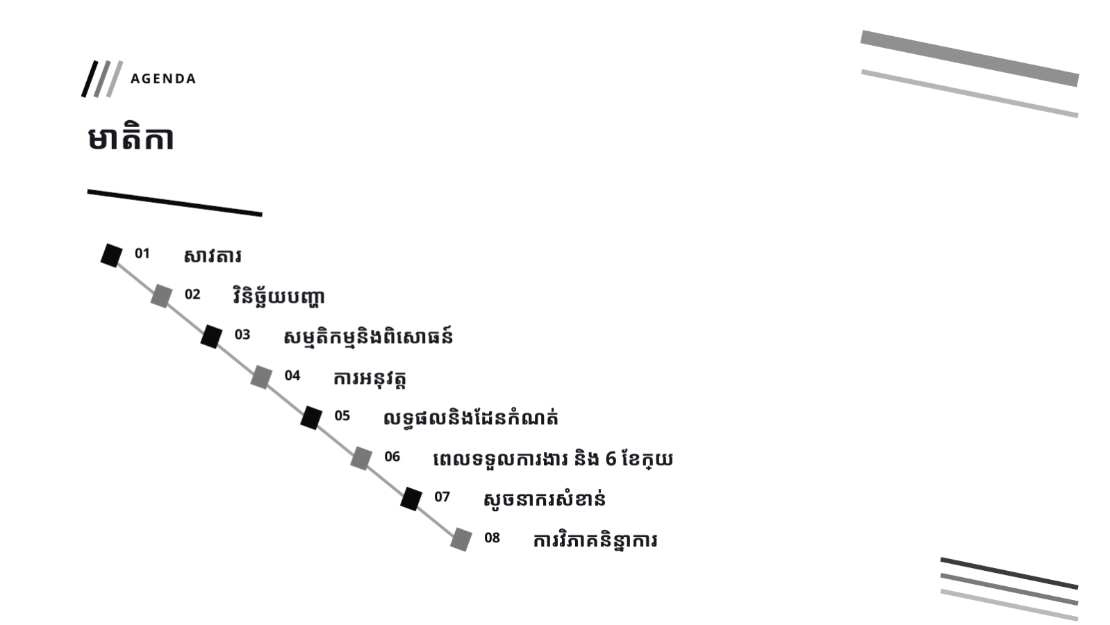 ស្លាយ 2 — ការសិក្សាករណីគម្រោង