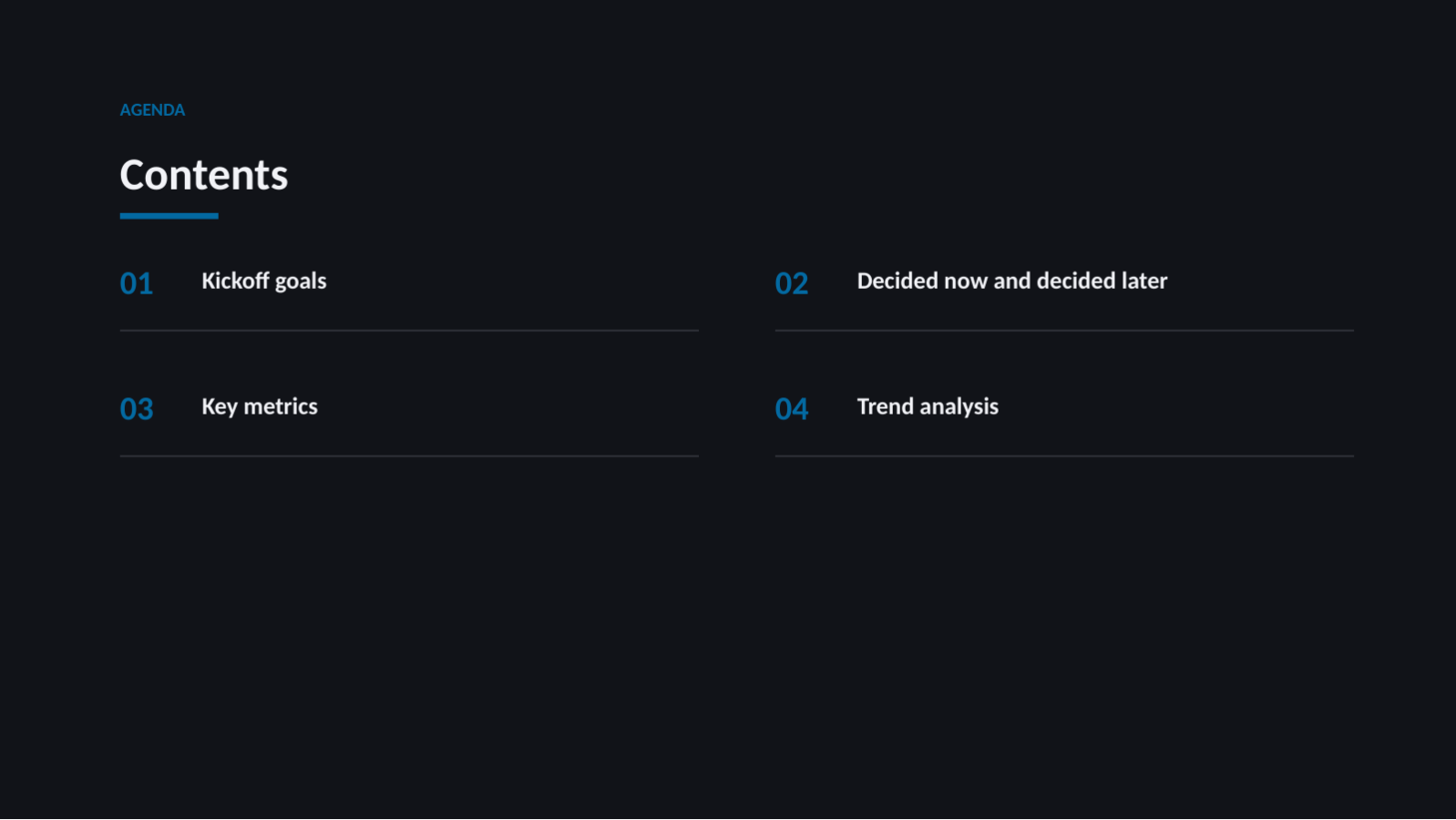 Slide 2 — Project Kickoff Deck