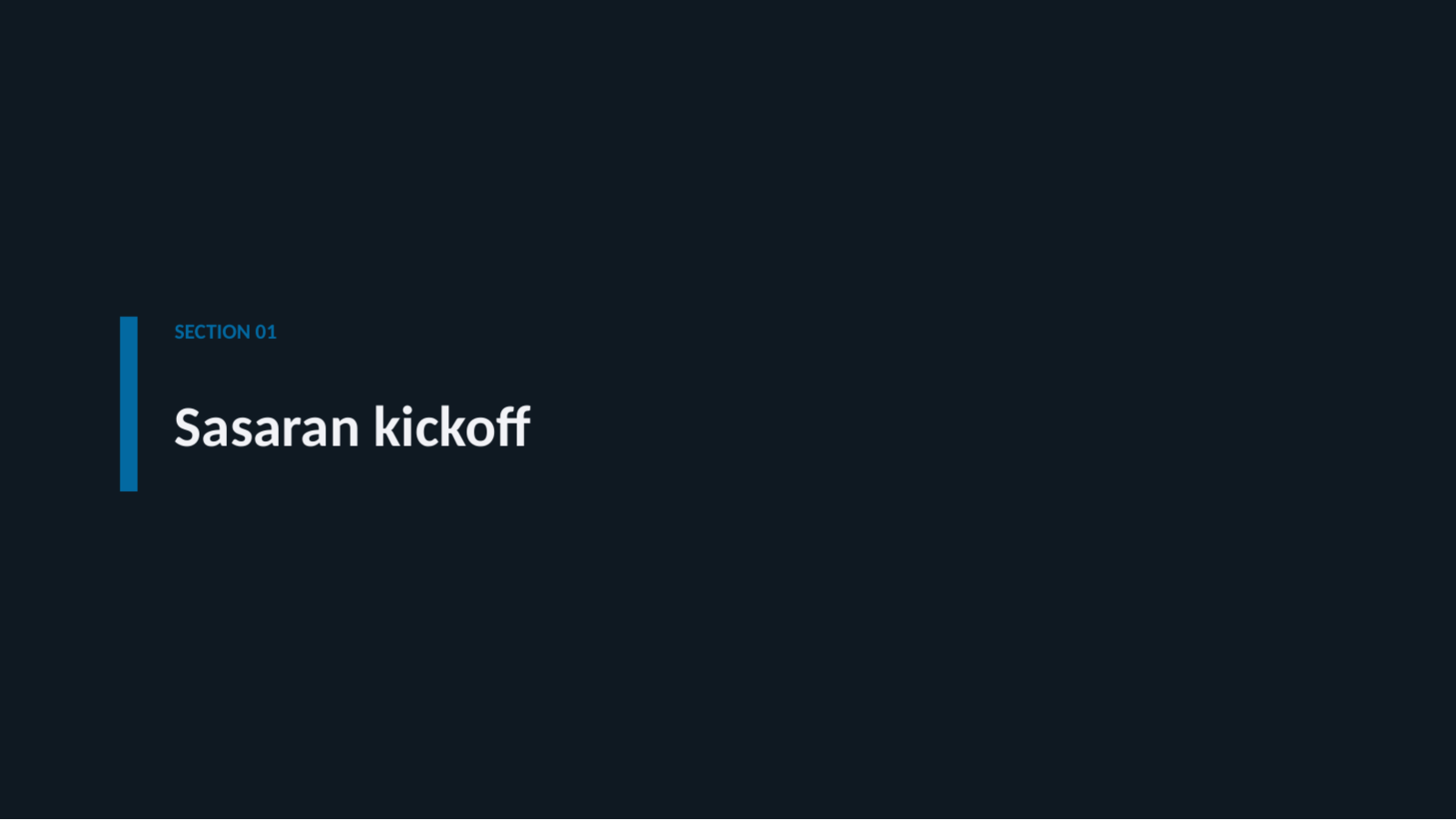 Slide 3 — Materi kickoff proyek